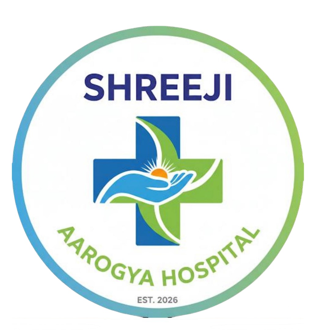 Logo of Shreeji Aarogya best multispecialty hospital Hansi